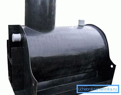 Talpa da serbatoio settico orizzontale Talpa da serbatoio settico orizzontale