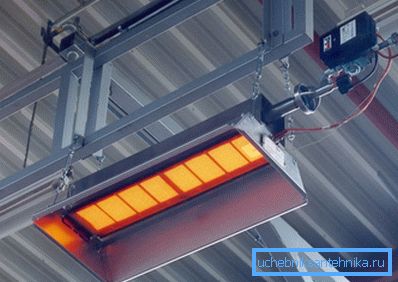 Dove splende la lampada a infrarossi, c'è calore Dove splende la lampada a infrarossi, c'è calore