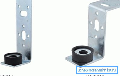 Elementi di fissaggio a forma di L e Z per canali di ventilazione rettangolari Elementi di fissaggio a forma di L e Z per canali di ventilazione rettangolari
