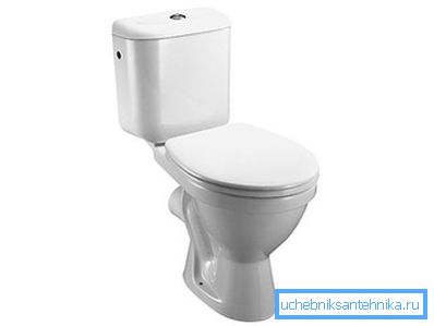 Le migliori serie economiche per il 2014 della toilette dell'azienda Jika, modello Lyra 8.2423.4.