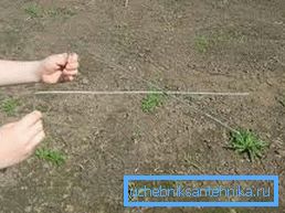 Foto amatoriale del metodo più controverso di ricerca dell'acqua, che prevede l'utilizzo di telai in alluminio Foto amatoriale del metodo più controverso di ricerca dell'acqua, che prevede l'utilizzo di telai in alluminio