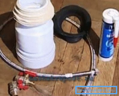 Materiali necessari per collegare la toilette alle reti di ingegneria a casa Materiali necessari per collegare la toilette alle reti di ingegneria a casa