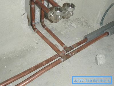 Capacità del tubo dell'acqua