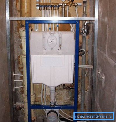 3956 Installazione di installazione con wc a muro