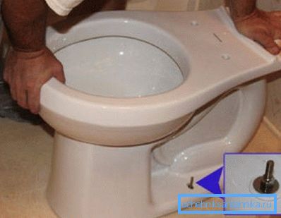 Installazione indipendente di un water