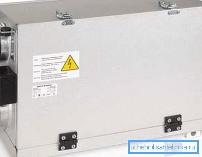 Recuperatore potente con montaggio verticale e orizzontale Recuperatore potente con montaggio verticale e orizzontale