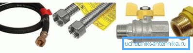 Tubi flessibili per impianti a gas. Tubi flessibili per impianti a gas.