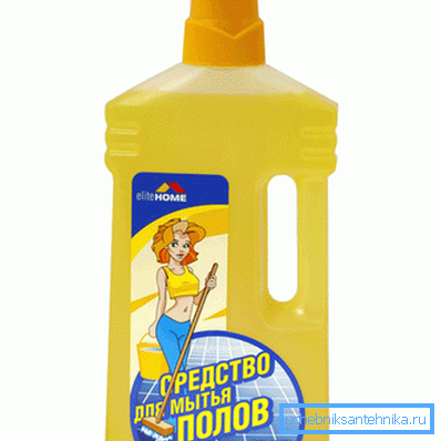 È meglio lavare i pavimenti non solo con acqua, ma con un composto speciale. È meglio lavare i pavimenti non solo con acqua, ma con un composto speciale.
