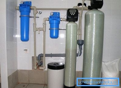 Nel sistema di filtraggio fotografico per acqua di pozzo Nel sistema di filtraggio fotografico per acqua di pozzo