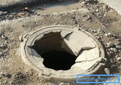 Nella foto - il risultato dell'installazione del portello del segno inappropriato sulla carreggiata Nella foto - il risultato dell'installazione del portello del segno inappropriato sulla carreggiata