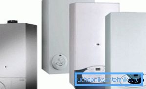 Nella foto - caldaie a gas per uso domestico Nella foto - caldaie a gas per uso domestico