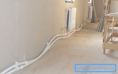 Nella foto - le conseguenze del riscaldamento del gasdotto Nella foto - le conseguenze del riscaldamento del gasdotto