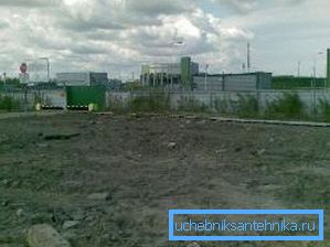 Nella foto - zona fognaria sanitaria Nella foto - zona fognaria sanitaria