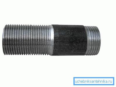 Nella foto - acciaio sgon, la sua filettatura del tubo è 3 4 pollici in mm su O26.6 mm esterno Nella foto - acciaio sgon, la sua filettatura del tubo è 3 4 pollici in mm su O26.6 mm esterno