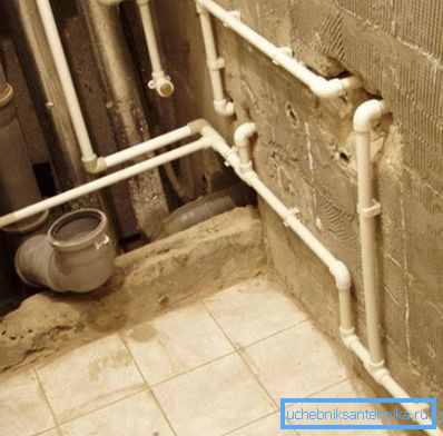 Nella foto - la pipeline dalle tubazioni CPD