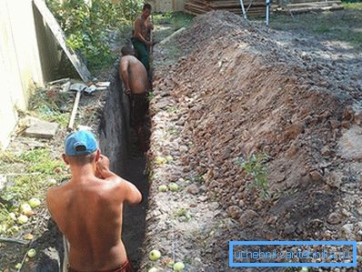 Scavando una trincea