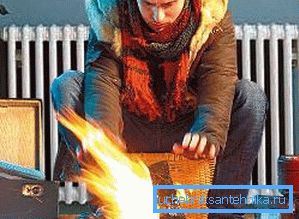 È possibile riscaldare la stanza non solo con una caldaia a gas È possibile riscaldare la stanza non solo con una caldaia a gas