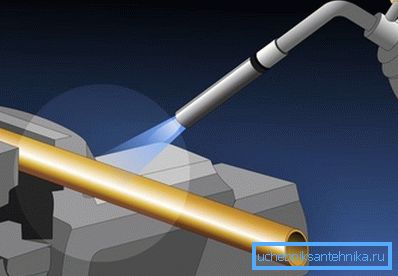 Bruciatore per tubi di riscaldamento. Bruciatore per tubi di riscaldamento.