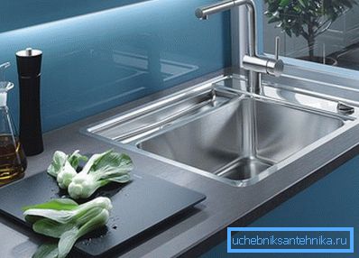 Lavandino da appoggio in acciaio inox da tavolo da 60 cm per 60 cm Lavandino da appoggio in acciaio inox da tavolo da 60 cm per 60 cm