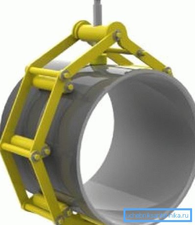 Centralizzatore esterno con collegamenti articolati Centralizzatore esterno con collegamenti articolati