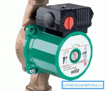 Le pompe di tipo umido sono installate nei sistemi di riscaldamento domestici Le pompe di tipo umido sono installate nei sistemi di riscaldamento domestici
