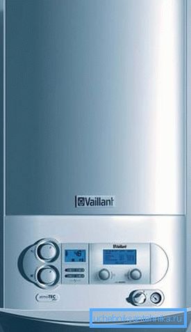 Caldaia a gas a parete con accensione elettronica. Caldaia a gas a parete con accensione elettronica.