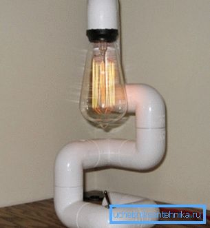 Opzione lampada da tavolo in PVC Opzione lampada da tavolo in PVC