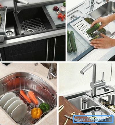 Alcuni gadget ti consentono di produrre un'intera gamma di lavori aggiuntivi, correlati sia al lavaggio dei piatti che alla cottura Alcuni gadget ti consentono di produrre un'intera gamma di lavori aggiuntivi, correlati sia al lavaggio dei piatti che alla cottura