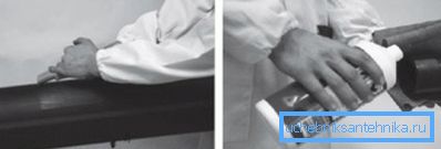 Sgrassare le superfici di contatto con acetone. Sgrassare le superfici di contatto con acetone.
