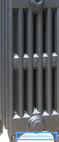 Esempio di radiatore retrò Esempio di radiatore retrò