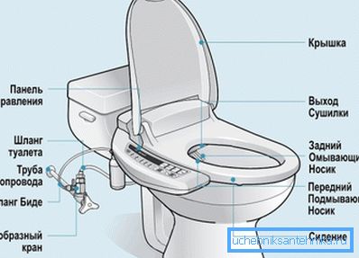 Lo schema generale del bagno attrezzato. Lo schema generale del bagno attrezzato.