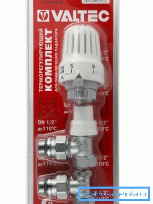 Kit radiatore termostatico convenzionale Kit radiatore termostatico convenzionale