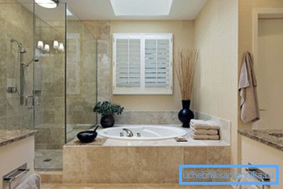 Design originale del bagno con doccia Design originale del bagno con doccia