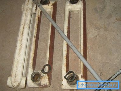Radiatore passaparete con guarnizioni di ricambio. Radiatore passaparete con guarnizioni di ricambio.