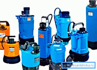 Pompe di trasferimento per acque reflue di diversa potenza Pompe di trasferimento per acque reflue di diversa potenza