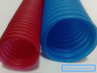 Tubo corrugato in plastica per il riscaldamento Tubo corrugato in plastica per il riscaldamento