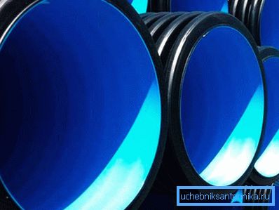 Tubo di plastica per fognatura PP