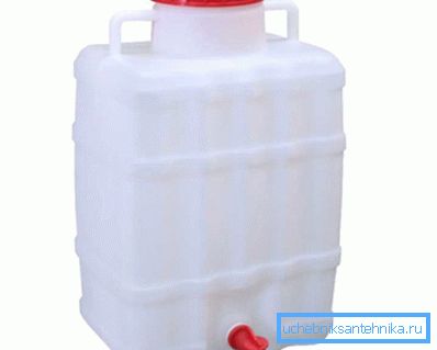 Contenitore di plastica - lavabo con rubinetto Contenitore di plastica - lavabo con rubinetto