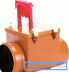 Valvola di plastica per tubo di fognatura Valvola di plastica per tubo di fognatura