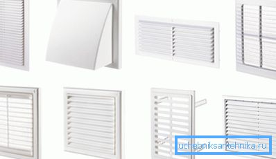 Griglie di ventilazione in plastica Griglie di ventilazione in plastica
