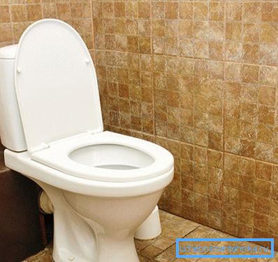 WC collegato e pronto all'uso WC collegato e pronto all'uso