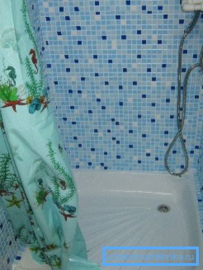 Tenda da doccia in polietilene Tenda da doccia in polietilene