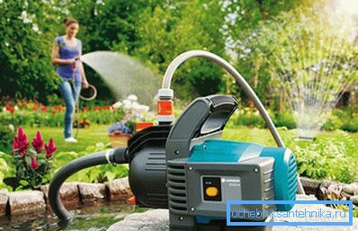 Irrigazione dal serbatoio Irrigazione dal serbatoio