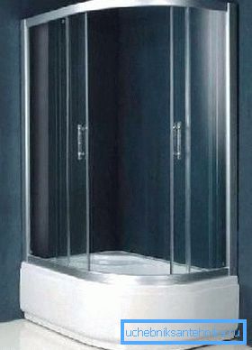Angolo doccia semicircolare con un vassoio profondo 120x80 - una soluzione spaziosa e pratica Angolo doccia semicircolare con un vassoio profondo 120x80 - una soluzione spaziosa e pratica