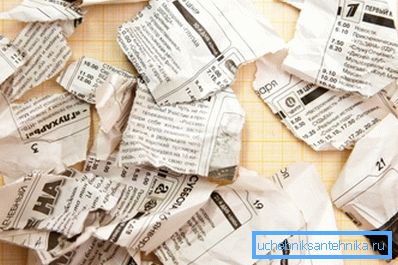 Il tentativo di utilizzare un giornale è quasi garantito per portare a problemi con lo scarico Il tentativo di utilizzare un giornale è quasi garantito per portare a problemi con lo scarico