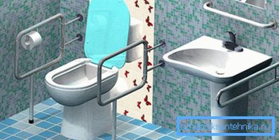 Corrimano per il bagno per disabili aumenta il comfort di usare il bagno Corrimano per il bagno per disabili aumenta il comfort di usare il bagno