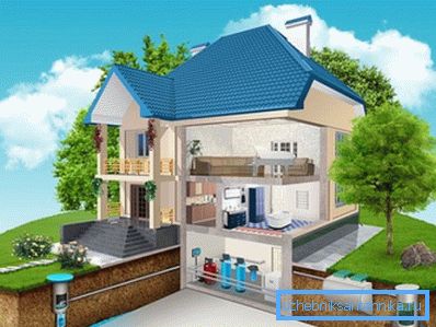Corretta distribuzione dei sistemi di ingegneria in un'area suburbana