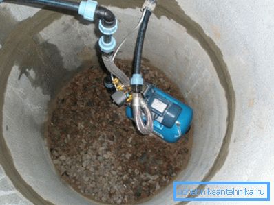Con una bassa acqua di falda, installeremo una stazione nel mazzo. Con una bassa acqua di falda, installeremo una stazione nel mazzo.
