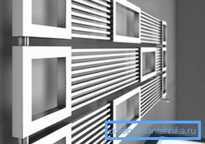 Un esempio di un riscaldatore elettrico di design Un esempio di un riscaldatore elettrico di design