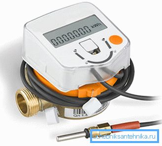 Esempio di contatore di calore Esempio di contatore di calore